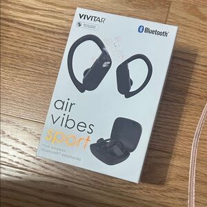 Vivitar Air Vibes Sport Wireless Earphones - Black
